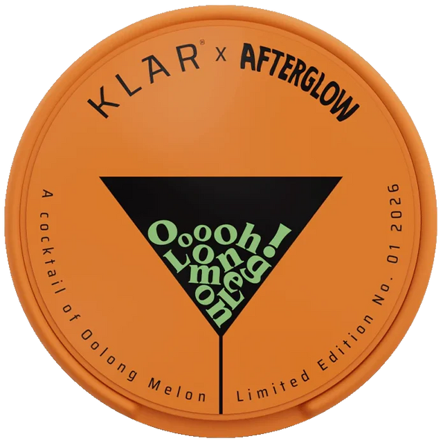 Klar Afterglow Edition Oolong Melon Mini Strong ShopSnus