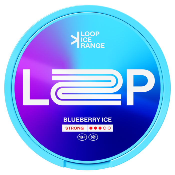 LOOP Blueberry Ice Strong ShopSnus
