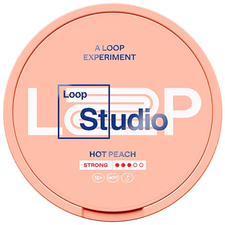 LOOP Hot Peach Strong ShopSnus