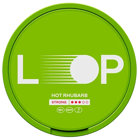 LOOP Hot Rhubarb Strong ShopSnus
