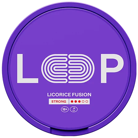 LOOP Licorice Fusion Strong ShopSnus