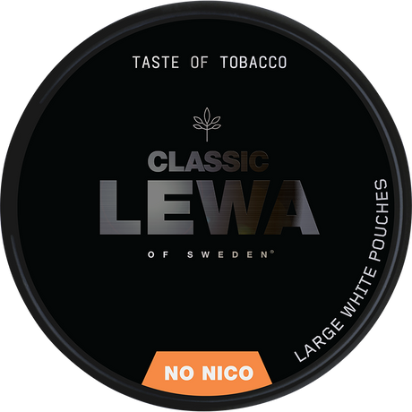 Lewa Classic Taste Of Tobacco No Nico ShopSnus