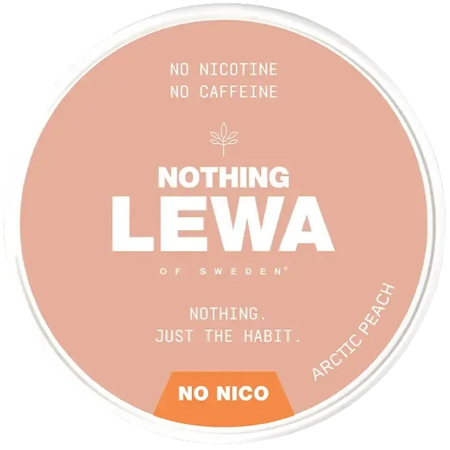 Lewa Nothing Arctic Peach No Nico ShopSnus