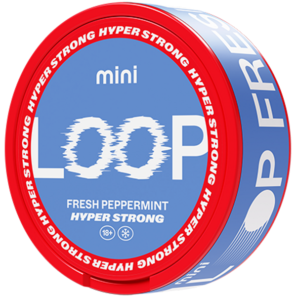 LOOP Fresh Peppermint Mini Hyper Strong Side