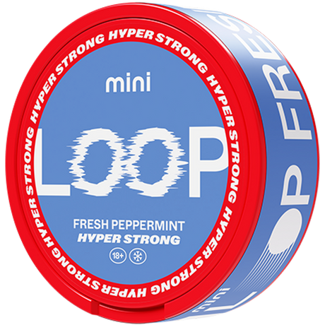 LOOP Fresh Peppermint Mini Hyper Strong Side
