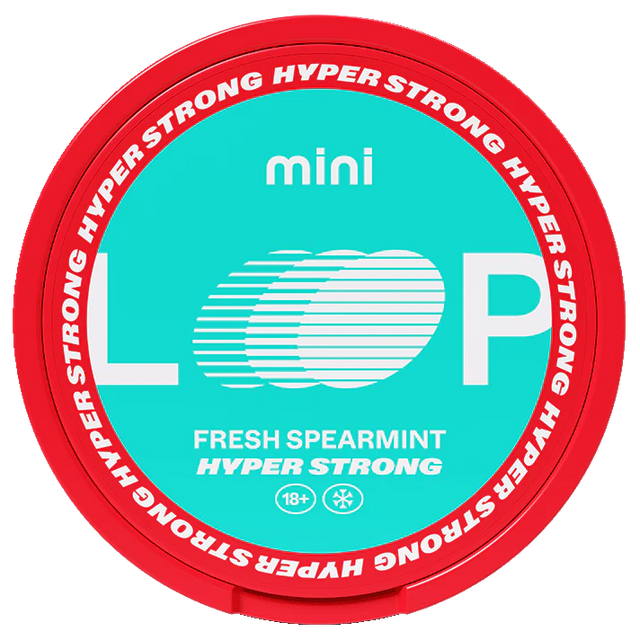LOOP Fresh Spearmint Mini Hyper Strong ShopSnus