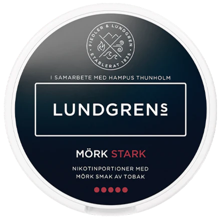 Lundgrens Mörk Stark All White ShopSnus