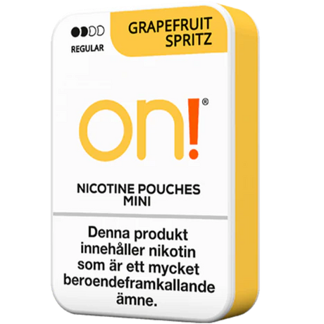 On! Grapefruit Spritz 3mg ShopSnus