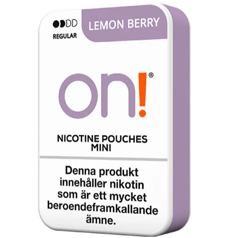 On! Lemon Berry 3mg ShopSnus