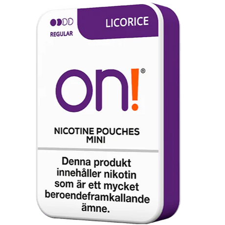 On! Licorice 3mg ShopSnus