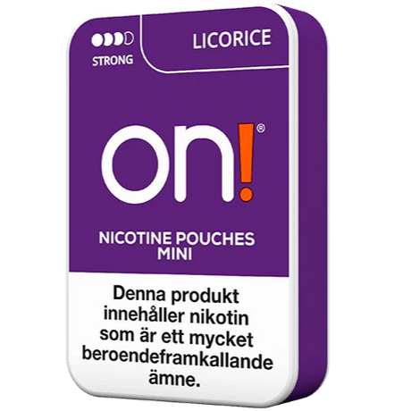 On! Licorice 6mg ShopSnus