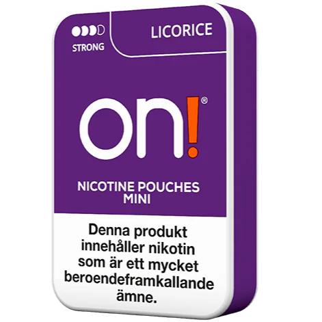 On! Licorice 6mg ShopSnus