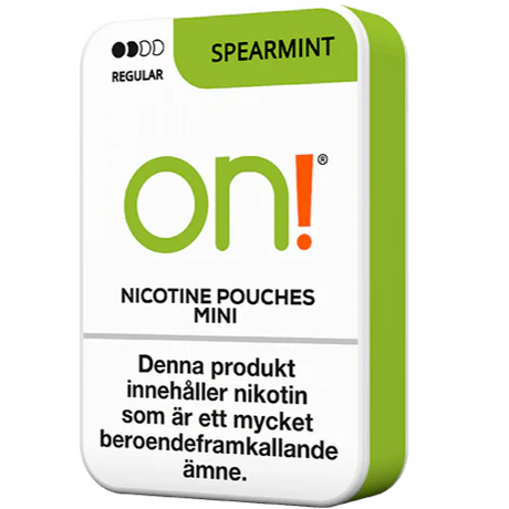 On! Spearmint 3mg ShopSnus