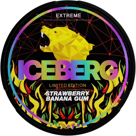 Iceberg Strawberry Banana Gum