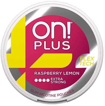 On! Plus Raspberry Lemon Extra Strong