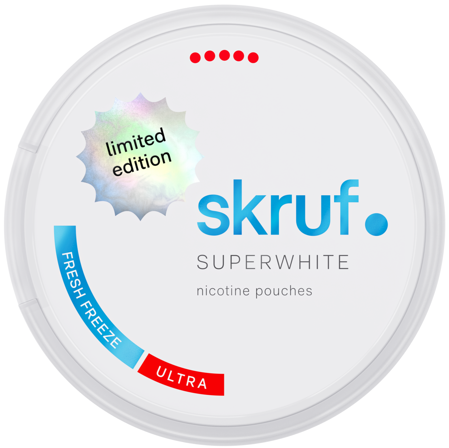 Skruf Superwhite Fresh Freeze Ultra Strong