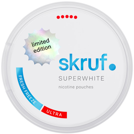 Skruf Superwhite Fresh Freeze Ultra Strong