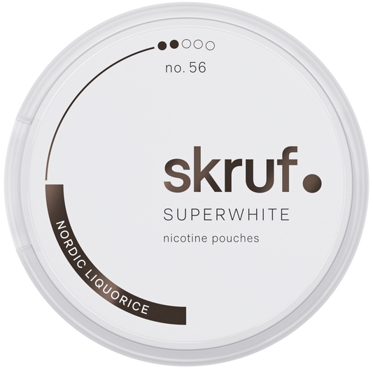 Skruf Superwhite no56 Nordic Liquorice