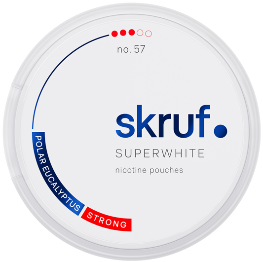 Skruf Superwhite No57 Polar Eucalyptus Strong 