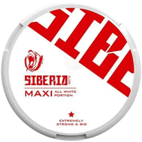 Siberia Maxi All White Portion ShopSnus