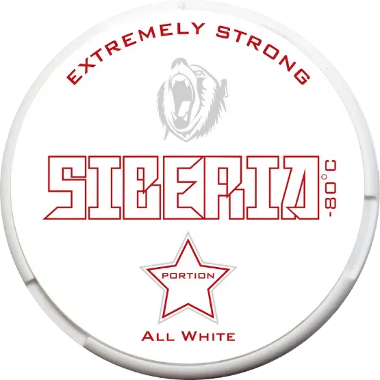 Siberia All White Portion ShopSnus