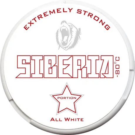 Siberia All White Portion ShopSnus