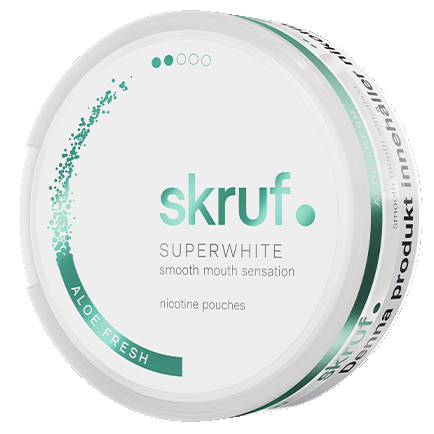 Skruf Superwhite Aloe Fresh Side