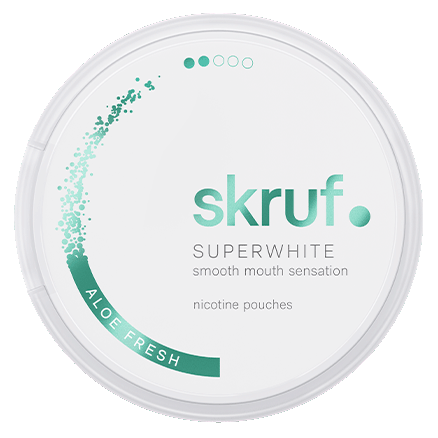 Skruf Superwhite Aloe Fresh ShopSnus
