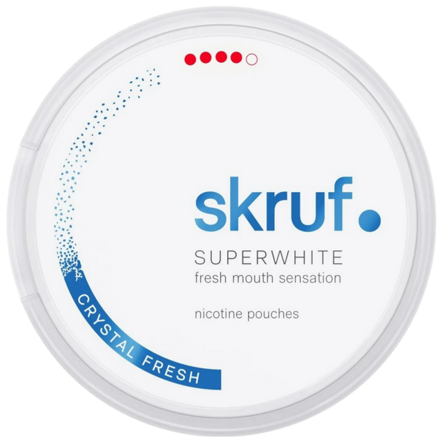 Skruf Superwhite Crystal Fresh ShopSnus