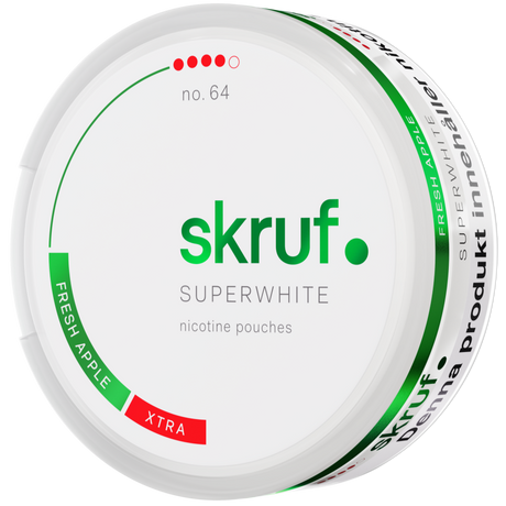 Skruf Superwhite Fresh Apple Side