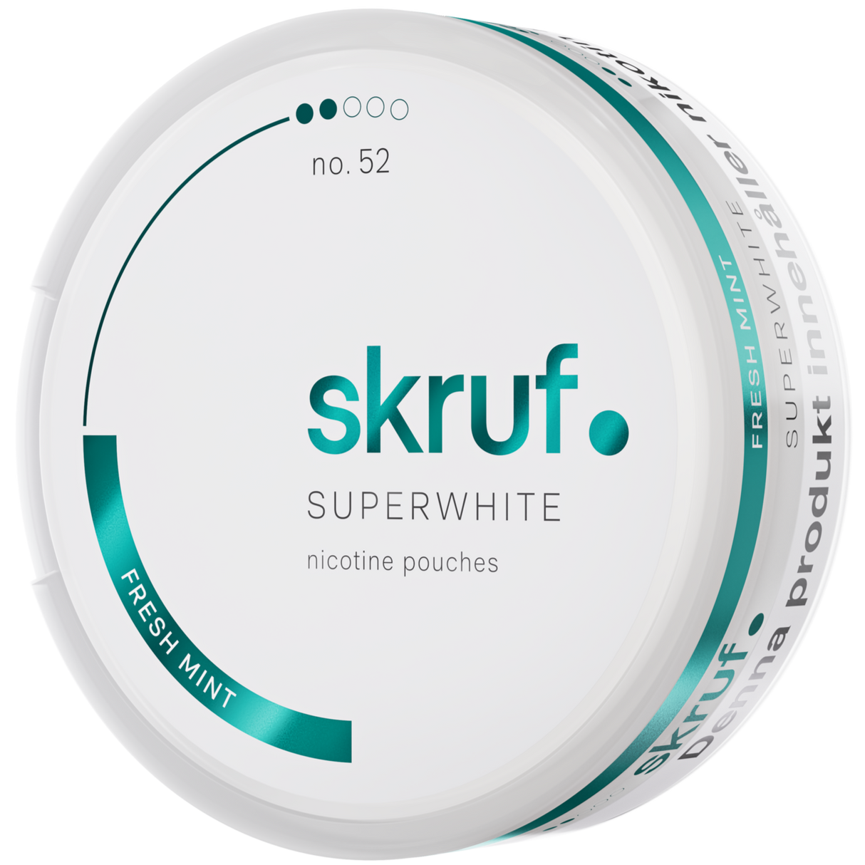 Skruf Superwhite Fresh No.52 Side