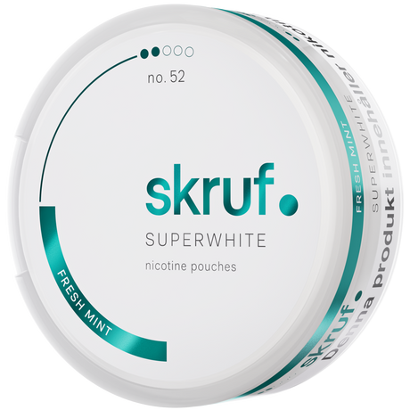 Skruf Superwhite Fresh No.52 Side