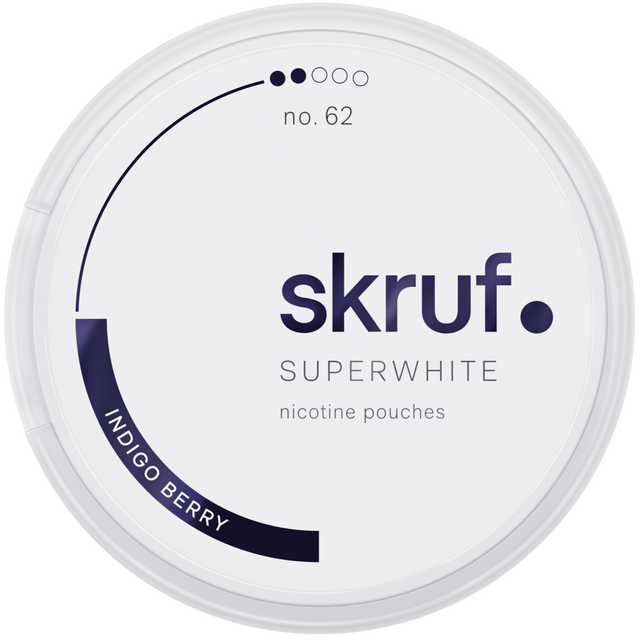 Skruf Superwhite Indigo No.62 ShopSnus