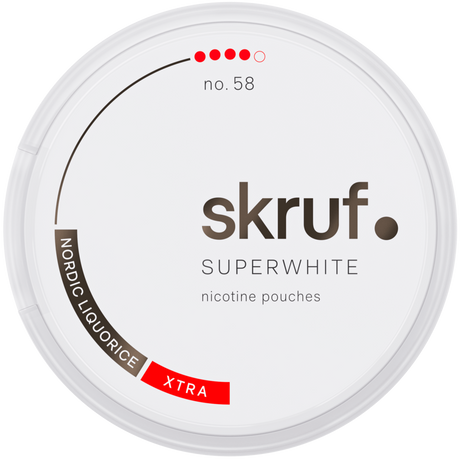 Skruf Superwhite Nordic No.58 ShopSnus