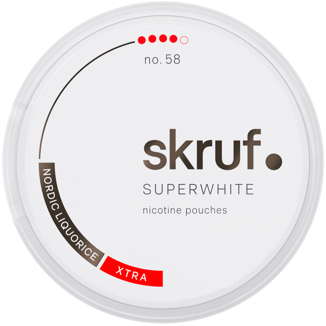 Skruf Superwhite Nordic No.58 ShopSnus