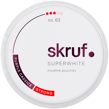 Skruf Superwhite Purple Cassice No.63 ShopSnus
