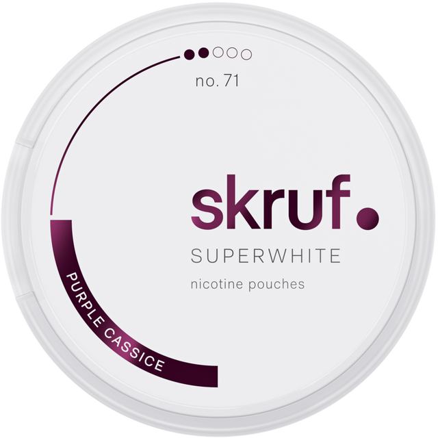 Skruf Superwhite Purple Cassice No.71 ShopSnus