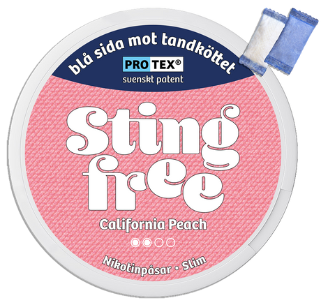 Stingfree California Peach ShopSnus
