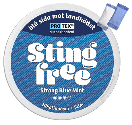 Stingfree Strong Blue Mint ShopSnus