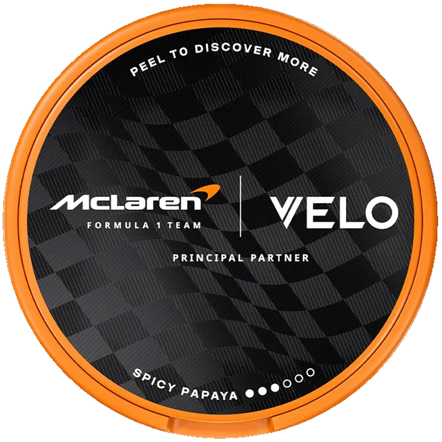 VELO McLaren Spicy Papaya Limited Edition ShopSnus