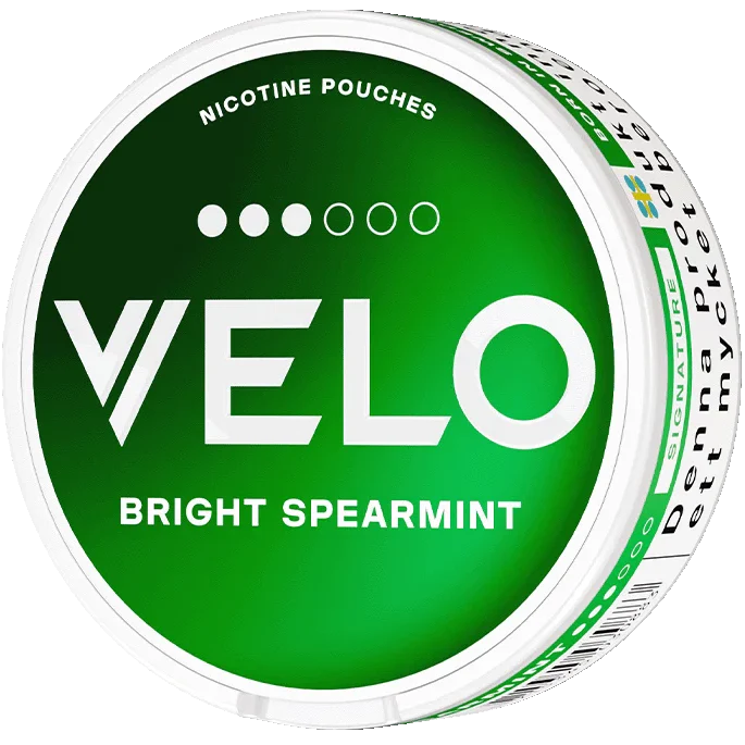 VELO Bright Peppermint Strong Side