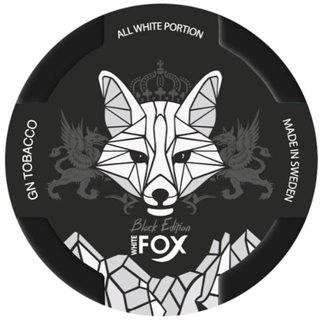 White Fox Black Slim ShopSnus