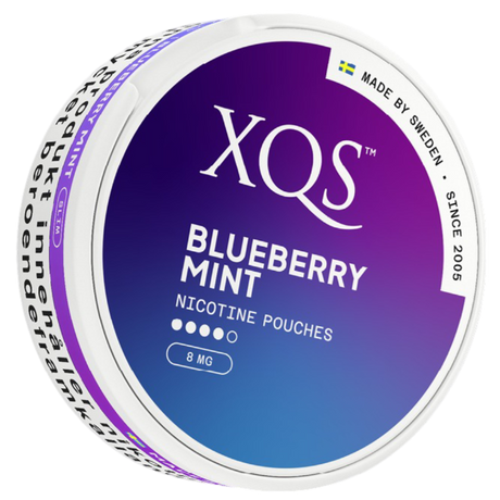 XQS Blueberry Mint Strong Side