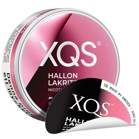 XQS Hallon Lakrtis Strong ShopSnus