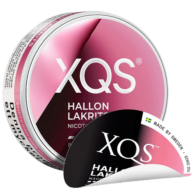 XQS Hallon Lakrtis Strong ShopSnus