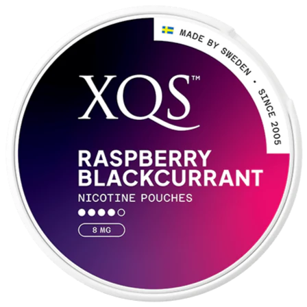 XQS Raspberry Blackcurrant Side