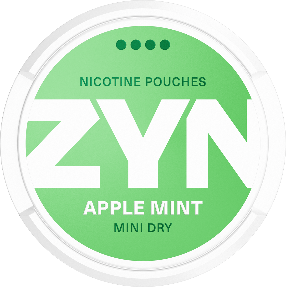 ZYN Apple Mint Mini S4 Side