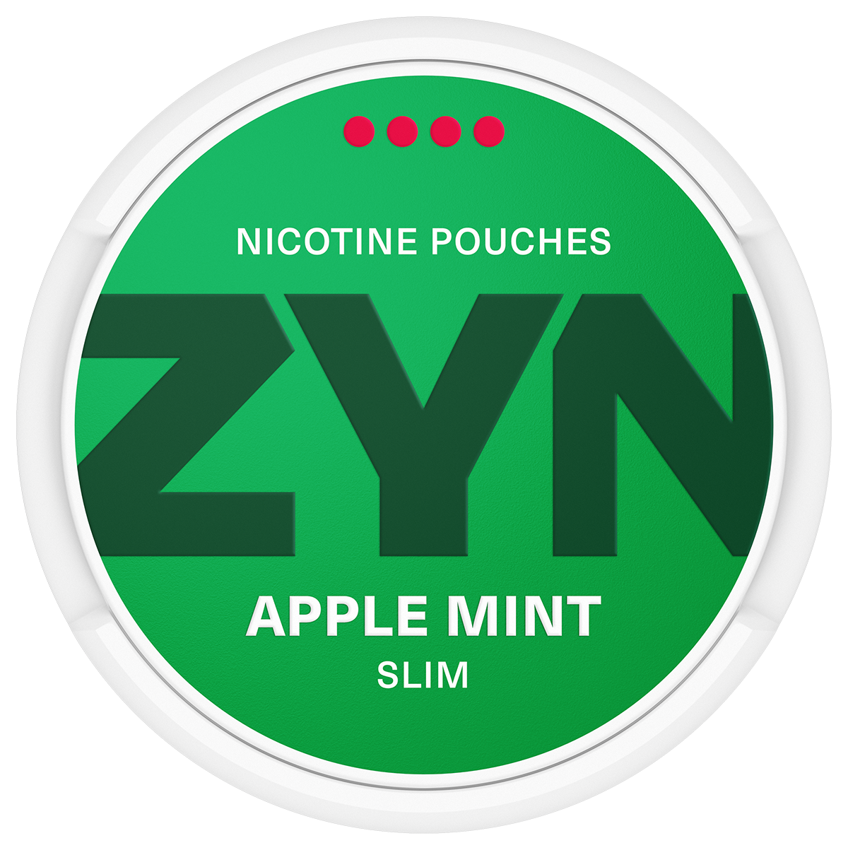 ZYN Apple Mint Slim S4 Side