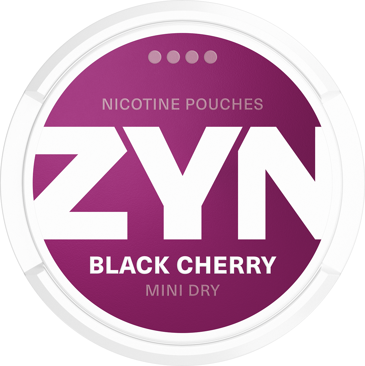 ZYN Black Cherry Mini S4 Side