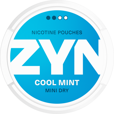 ZYN Cool Mint Mini S2 Side